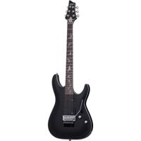 Schecter 1183 Electric Guitar Damien Platinum-6 FR - Satin Black (SBK) - thumbnail