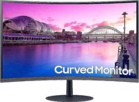 Samsung 27 Inch 1000R Curved, 75Hz Bezeless Monitor With Display Port, HDMI, AMD FreeSync - LS27C390EAMXUE