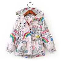 Rainbow Print Girls Clothes - thumbnail