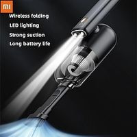 Wireless Car Vacuum Cleaner Strong Suction 180 Degree Folding Portable Mini Hand Vacuum LED Light miniinthebox - thumbnail