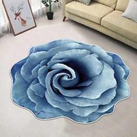 Irregular Flower Shape Area Rug Kitchen Mat Non-Slip Oil Proof Floor Mat Livingroom Rug Indoor Outdoor Mat Bedroom Decor Bathroom Mat Entrance Rug Door Mat Lightinthebox