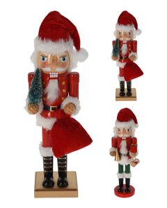 Homesmiths Christmas Nutcracker 36cm Santa Assorted 1 Piece