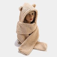 Men's Women's Winter Warm Set Home Daily Holiday Solid  Plain Color Polyester Casual Warm Casual  Daily 1 pcs Lightinthebox - thumbnail
