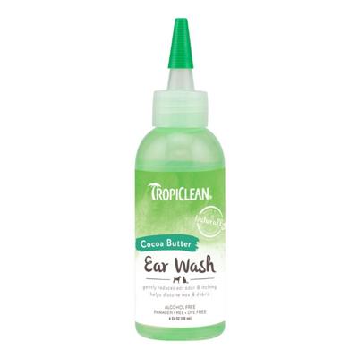 Tropiclean Alcohol Free Ear Wash For Pets, 4oz