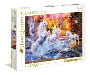 Clementoni Adult Puzzle Wild Unicorns 1500 Pcs (6800000191)