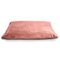 Regalia Velvet Deep Duvet Non-Slip Dog Bed - Rose Medium