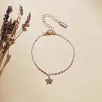 Charm Detail Bracelet with Lobster Clasp Closure