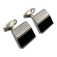 Alvarino Stainless Steel Cufflinks - ALV-CUF223