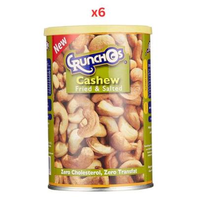Crunchos Cashew 350G Can Pack Of 6