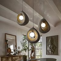 LED Pendant Lights Unique Gradient Color Polystyrene MIni 32cm Pendant Lighting for Kitchen Island Lights Bedroom 1 Pack  110-240V Lightinthebox - thumbnail