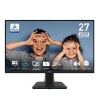 MSI Pro MP275Q 27inch 2K WQHD 2560x1440 100Hz 1ms (MPRT) Gaming Monitor, Anti-glare, HDMI, USB-C, DP, Tilt, Adjustable, Black - 9S6-3PC3CM-034