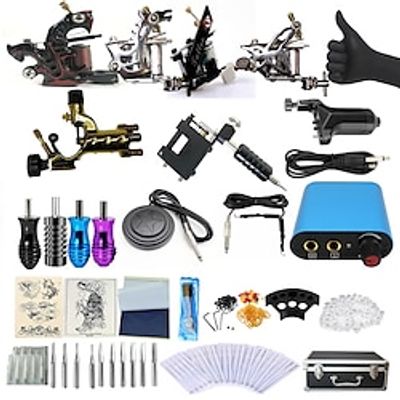 BaseKey Professional Tattoo Kit Tattoo Machine - 3 pcs  4 pcs Tattoo Machines, Professional Aluminum Alloy 16 W Rotary Tattoo Machine  Coil Tattoo Machine Lightinthebox