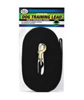 Four Paws Cotton Web Lead Black 30 Inch - thumbnail