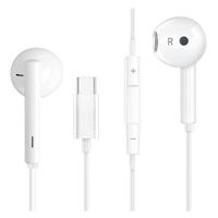 Zentality E-13 Wired Earphone with Type-C Connector High Defination Audio Sound Quality Multi Control II - White
