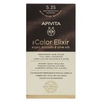 Apivita My Color Elixir Permanent Hair Color 5.35 Light Brown Gold Mahogany