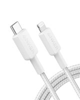 Anker 322 USB-C to Lightning 2 Meter Braided Cable White