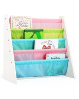 Homesmiths Book Organizer White Wood Melamine - thumbnail