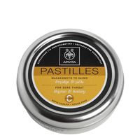 Apivita Pastilles for Sore Throat Thyme and Honey 45g