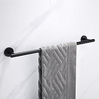 Towel Bar Wall Mounted Bathroom Towel Rack Stainless Steel Towel Holder for Bathroom Lightinthebox