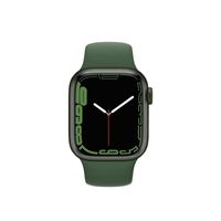 Apple iWatch Series S7 | Smart Watch | Bluetooth | 45mm GPS | Green Aluminium Case | Clover Sport Band