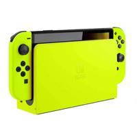 Merlin Craft Customized Nintendo Switch Oled Neon Yellow Edition