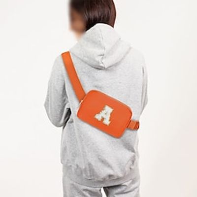 Orange Waist Bag Storage Bag Chenille Letter Patch Belt Bag Adjustable Strap Small Waist Bag Women'S Fashionable Fanny Bag Lightinthebox Orange Waist Bag Storage Bag Chenille Letter Patch Belt Bag Adjustable Strap Small Waist Bag Women'S Fashionable Fanny Bag Lightinthebox