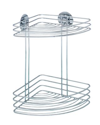 Wenko Turbo-Loc 2-Tier Corner Rack