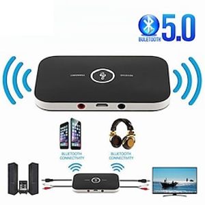 Upgraded Bluetooth 5.0 Audio Transmitter Receiver RCA 3.5mm AUX Jack USB Dongle Music Wireless Adapter For Car PC TV Headphones Lightinthebox