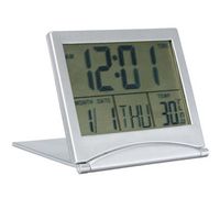LCD Display Calendar Desk Alarm Clock Digital Thermometer Temperature Cover Display