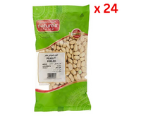 Natures Choice Peanut Peeled - 400 gm Pack Of 24 (UAE Delivery Only)