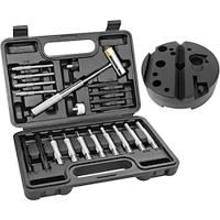 Punch Set Pin Punches Punch Tool Roll Pin Punch Set Made of High Quality Metal Material Including Punches and Hammer Mechanical Repair Tool with Organizer Storage Box Lightinthebox