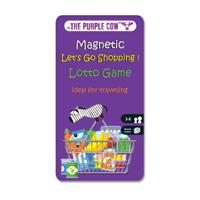 The Purple Cow To Go Magnetic Lets Go Shopping Travel Game - thumbnail