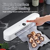 Vacuum Packaging Machine Food Sealer Sealing Machine Plastic Sealing Machine Household Fresh Snacks Plastic Sealing Machine Lightinthebox