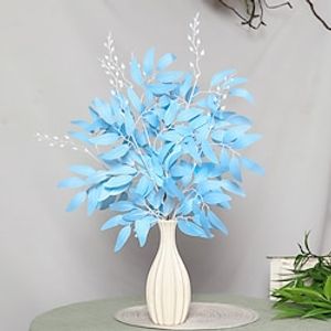 Simulated Willow Leaves Are Suitable For Decorating Kitchens, Restaurants, Gardens, Courtyards, Commercial Centers, Hotels, Offices Lightinthebox