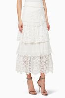 Atropos Lace Tiered Skirt - thumbnail
