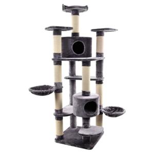 Flamingo Giganto Grey & White Cat Scratching Tree