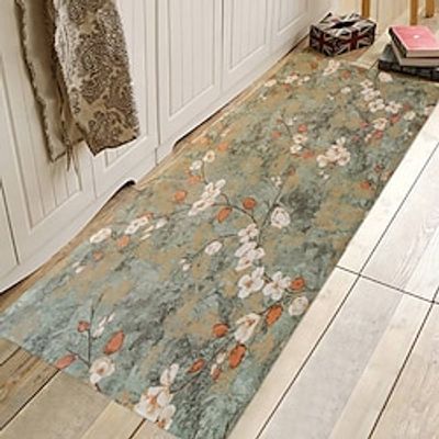 Floral Plant Area Rug Kitchen Mat Non-Slip Oil Proof Floor Mat Rug Indoor Outdoor Mat Bedroom Decor Bathroom Mat Entrance Rug Door Mat miniinthebox Floral Plant Area Rug Kitchen Mat Non-Slip Oil Proof Floor Mat Rug Indoor Outdoor Mat Bedroom Decor Bathroom Mat Entrance Rug Door Mat miniinthebox