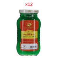 Golden Swan Sweet Coconut Gel Green Nata De Coco 340G Pack of 12