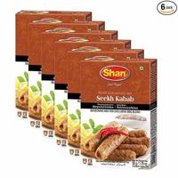 Shan Tikka Seekh Kebab Mix - 50 g x 6