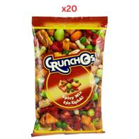 Crunchos Spicy Mix Japanese Crackers 200G Pack Of 20