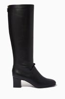 Mariel T55 Knee-High Boots in Calfskin - thumbnail