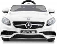 MEGASTAR Licensed Ride On 12V Mercedes SLS AMG Convertible, White - MSRMERCEDESSLS12V (UAE Delivery Only)