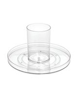 Interdesign Ariel Turntable 9 inch Clear