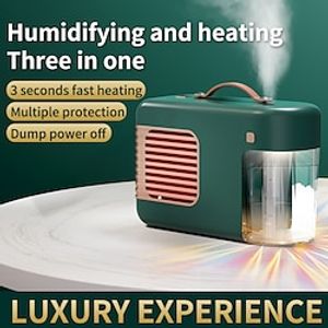 Water heater Atomizing and humidifying heater Small portable heater miniinthebox