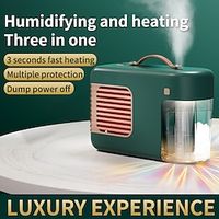 Water heater Atomizing and humidifying heater Small portable heater miniinthebox - thumbnail