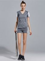 Sexy Quick Dry Running T-shirt Shorts Tracksuits