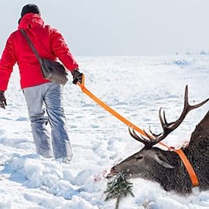 Deer Drag Orange Deer Drag And Harness Deer Traction Rope Deer Hunting Accessory With Comfortable Grip Handle Lightinthebox
