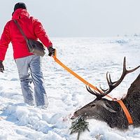 Deer Drag Orange Deer Drag And Harness Deer Traction Rope Deer Hunting Accessory With Comfortable Grip Handle Lightinthebox - thumbnail