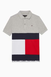 Colourblock Polo Shirt