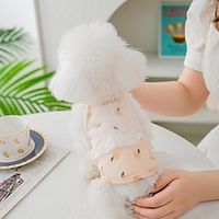 Dog Cat Surgery Recovery Suit Graphic Fashion Cute Sports Casual / Daily Dog Clothes Puppy Clothes Dog Outfits Soft Orange Costume for Girl and Boy Dog Cloth S M L XL XXL miniinthebox - thumbnail